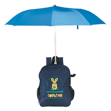 Backpack & Umbrellas